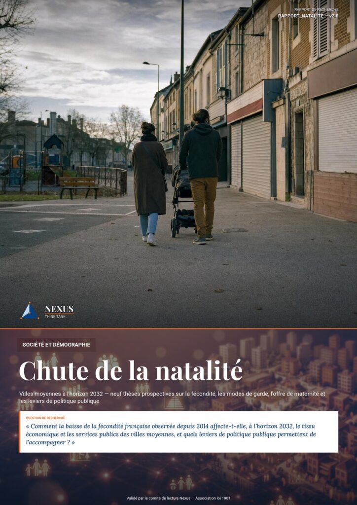 Couverture — Rapport complet — Chute de la natalité