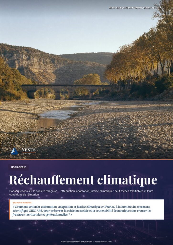 Couverture — Rapport complet — Réchauffement climatique (hors-série)